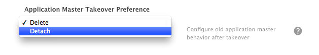 App Master Takeover