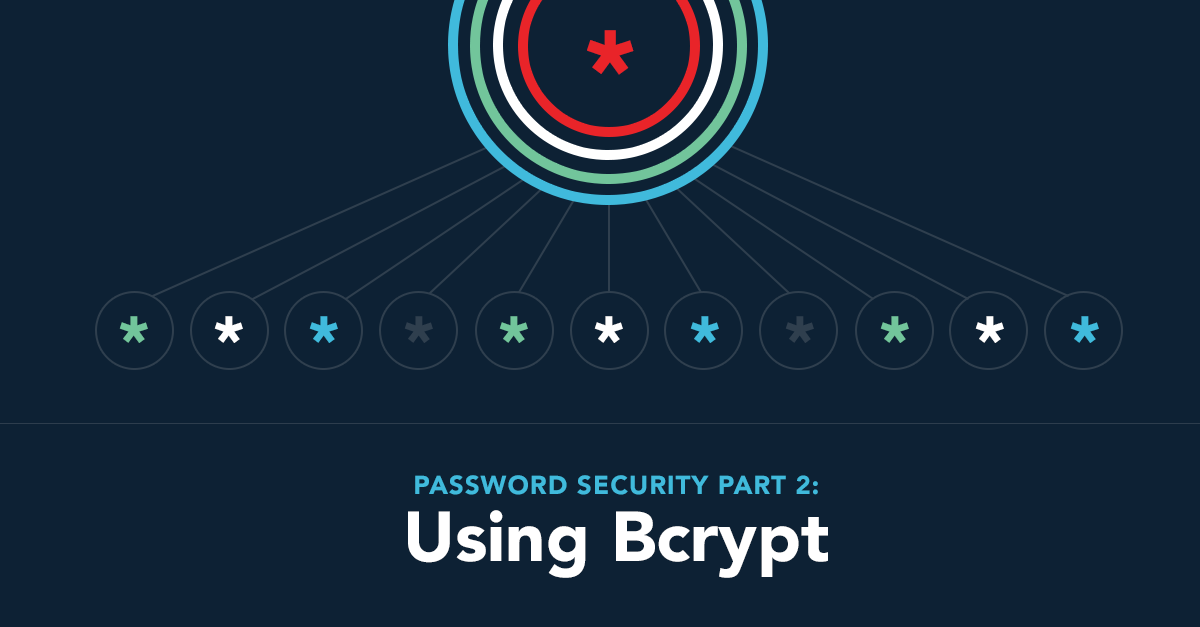 Password Security Part 2: Using Bcrypt